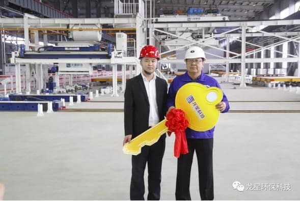 熱烈祝賀天意機(jī)械與龍星科技PC構(gòu)件生產(chǎn)線順利交接！