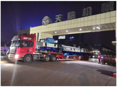 年終歲末天意機(jī)械發(fā)貨忙 加班加點為市場！